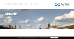 Desktop Screenshot of openolat.com